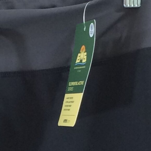 EMS Shorts NEW Element Active Gray Black Lightweight Hiking Drawstring Waist XL - Picture 3 of 4